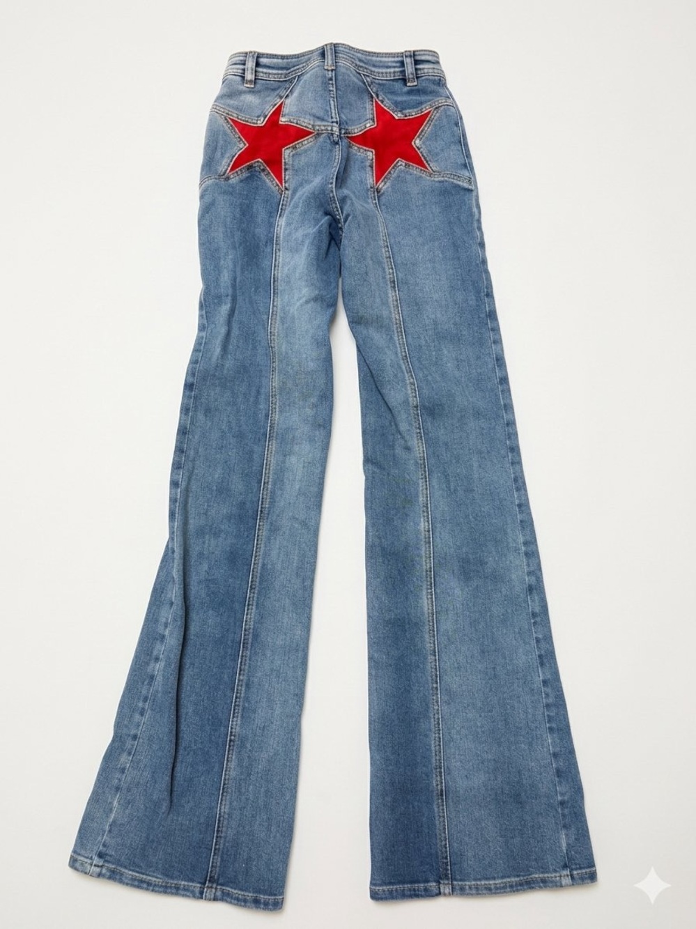 Free People/ We the Free firecracker flare jeans